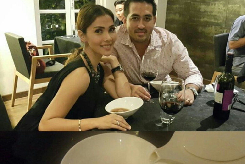 Nadia Mulya dan suami. (Foto:Instagram)