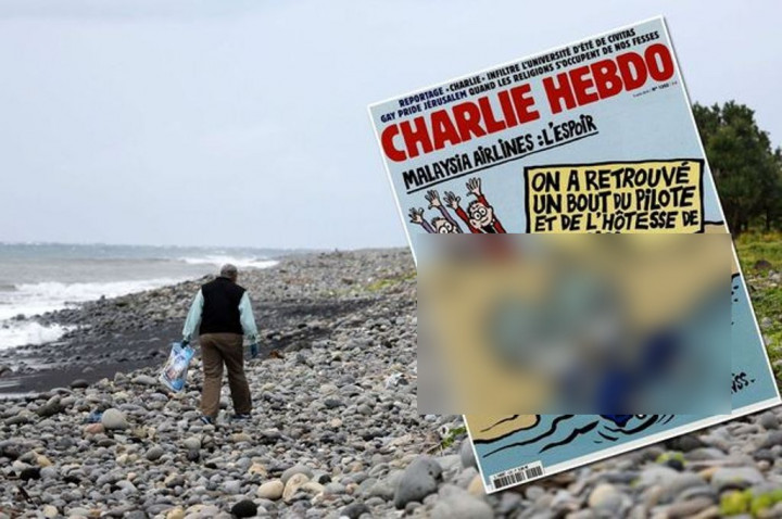Karikatur Charlie Hebdo Hina Tragedi MH370, Keluarga Korban Geram