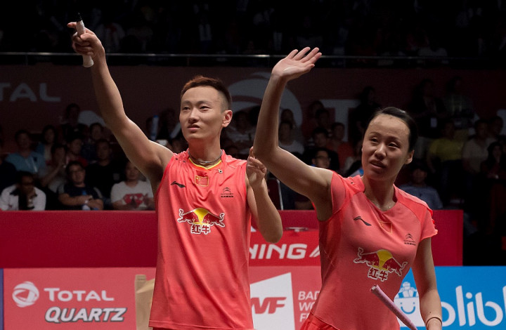 Zhang/Zhao Puji Suporter di Istora
