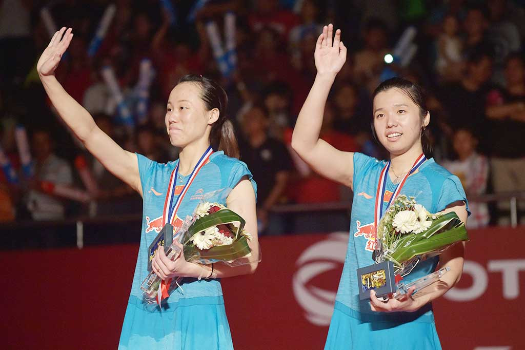 Pertarungan Tiga Set, Tian Qing/Zhao Yunlei Juara Lagi