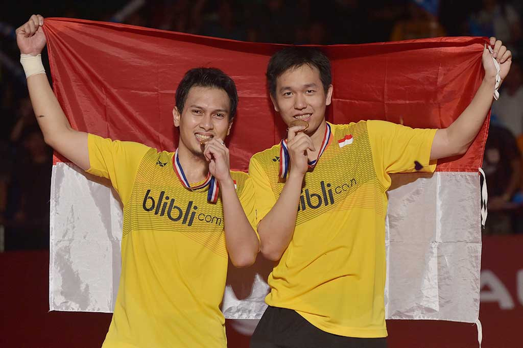 Libas Ganda China, Hendra/Ahsan Juara Dunia