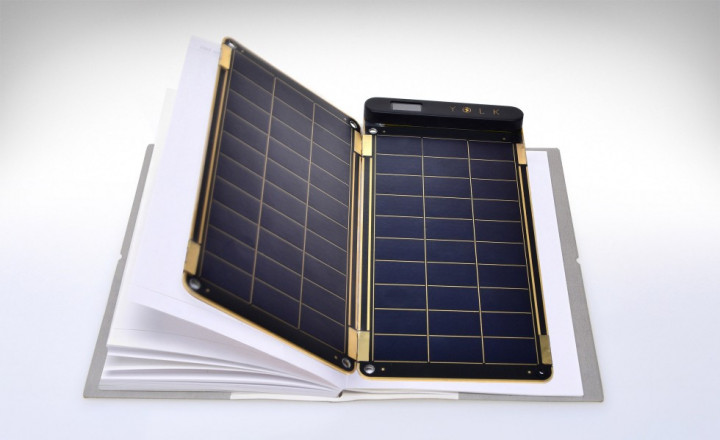 Yolk Solar Paper, Charger Tipis Berdaya Sinar Matahari  