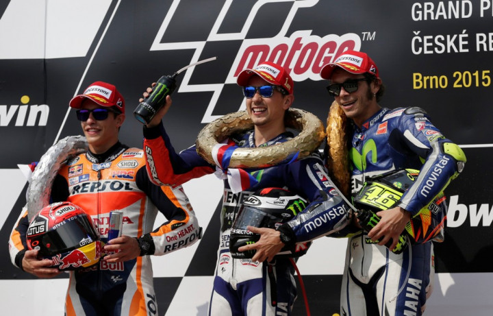 <i>Update</i> Klasemen MotoGP 2015: Singgasana Rossi Terusik