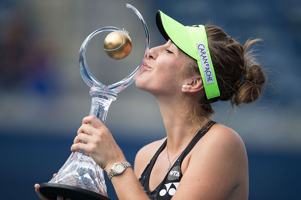 Lawan Cedera, Bencic Juara Tunggal Putri
