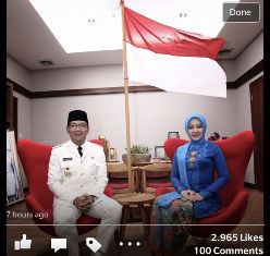 Agustusan, Kang Emil Pamer Foto <i>Prewedding</i>