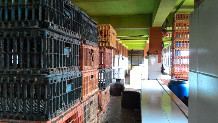 Pedagang Ayam di Pasar Kramatjati Mogok Tiga Hari 