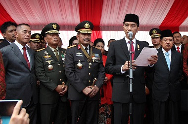Jokowi Led the 70th Indonesian Independence Ceremony