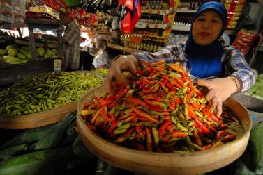 Di Bandung, Cabai Rawit Merah Sentuh Rp80 Ribu/Kg