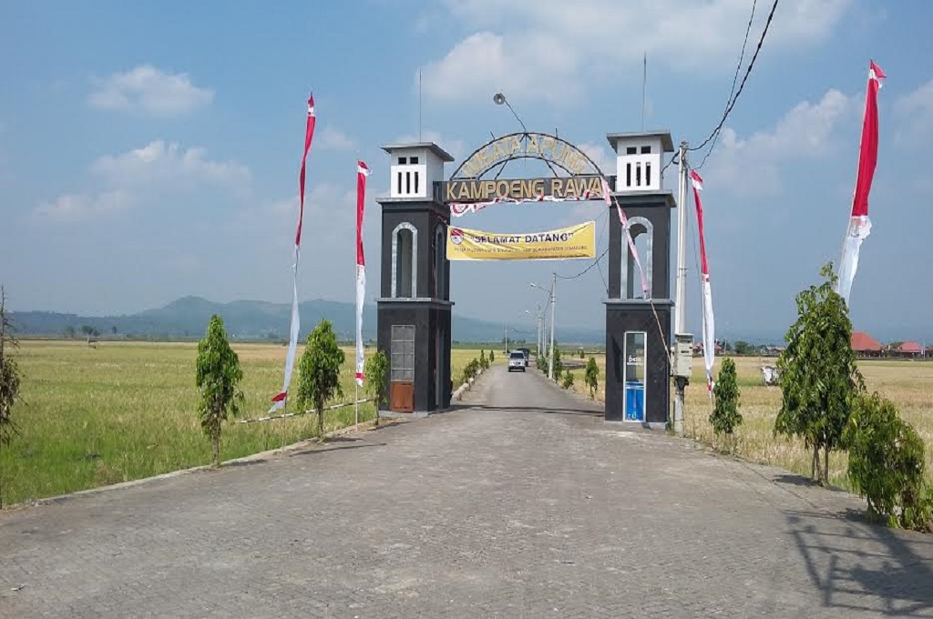 Pintu gerbang Kampoeng Rawa Semarang, Metrotvnews.com/ Deo Dwi Fajar Hari