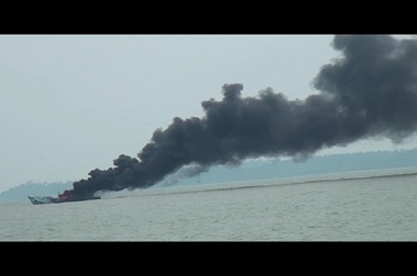 Empat Kapal Malaysia dan Filipina Diledakkan di Tarakan