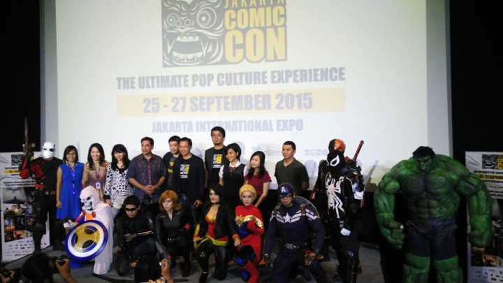 Jakarta Comic Con, Ajang Pertemuan Kultur Hollywood dan Asia