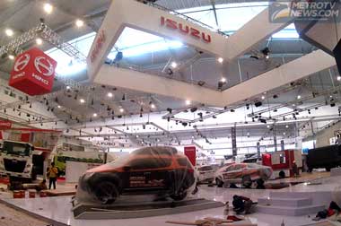 H-2 GIIAS 2015, Pembangunan <i>Booth Brand</i> Masuki Tahap Final