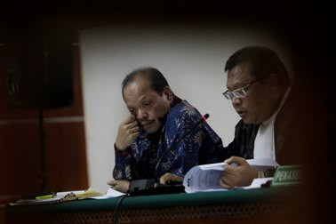 Ini Komitmen Sutan Jika Divonis Bebas