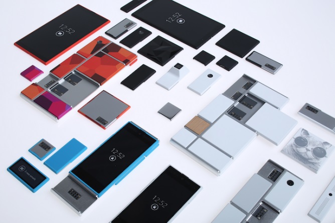 Project Ara adalah smartphone dengan komponen yang terpisah.