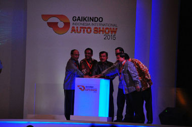 GIIAS 2015 Resmi Dibuka Wakil Presiden Jusuf Kalla  