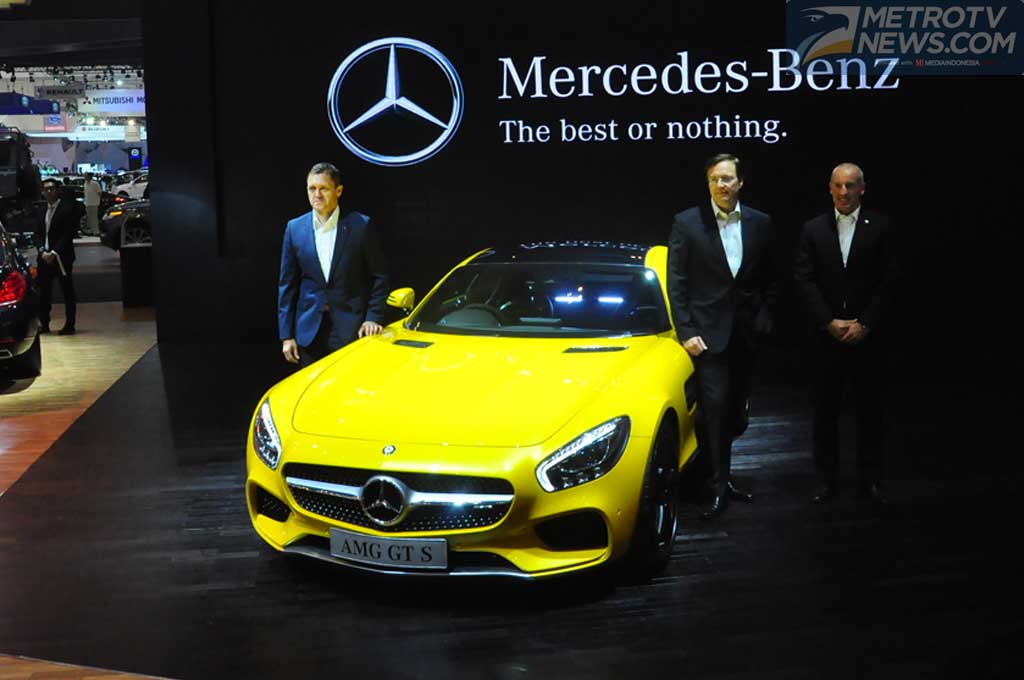 Mercedes-Benz Indonesia boyong ragam produk andalan di GIIAS 2015. MTVN/Ekawan Raharja