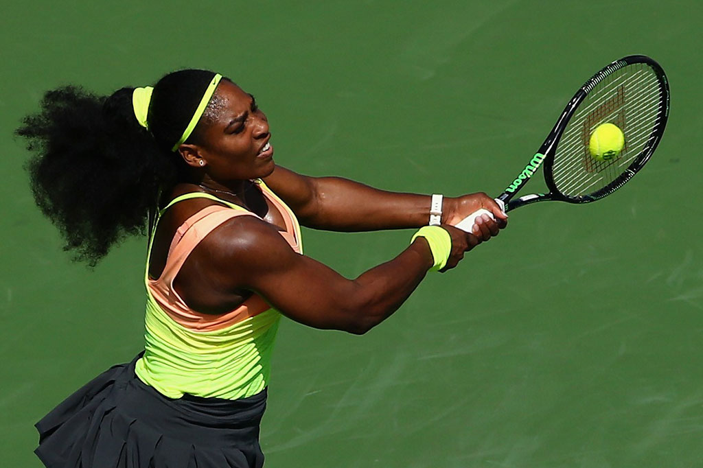 Serena Williams Kalahkan Karin Knapp