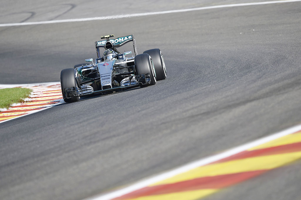 Rosberg Terdepan di Sesi Latihan Bebas Pertama GP Belgia