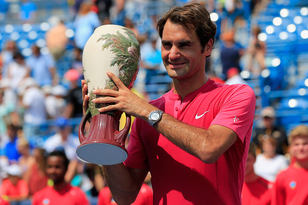 Federer Menangi Gelar Cincinnati Masters Ketujuh Kalinya