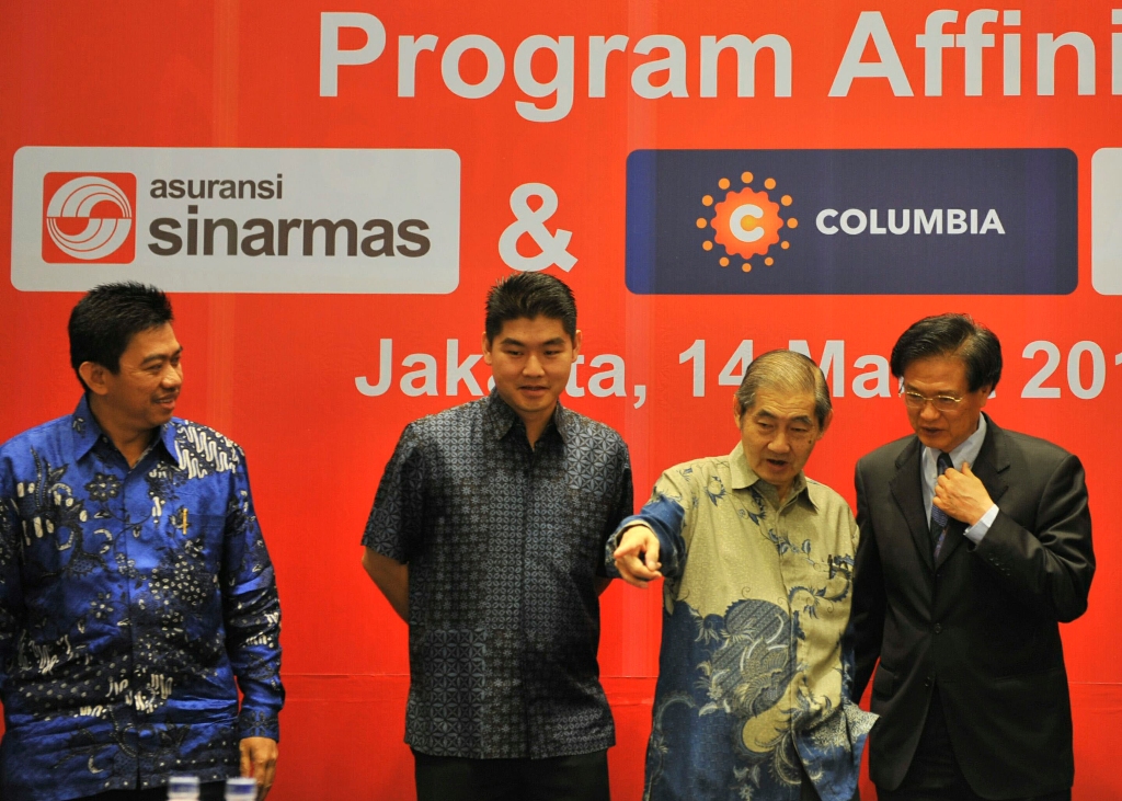 Asuransi sinar mas. ANTARA FOTO/Puspa Perwitasari