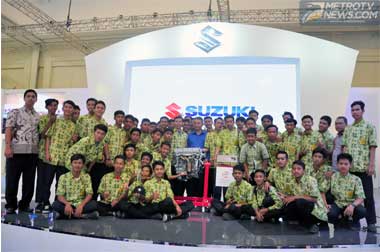 Suzuki Donasikan Mesin Ertiga di Student`s Day GIIAS 2105 