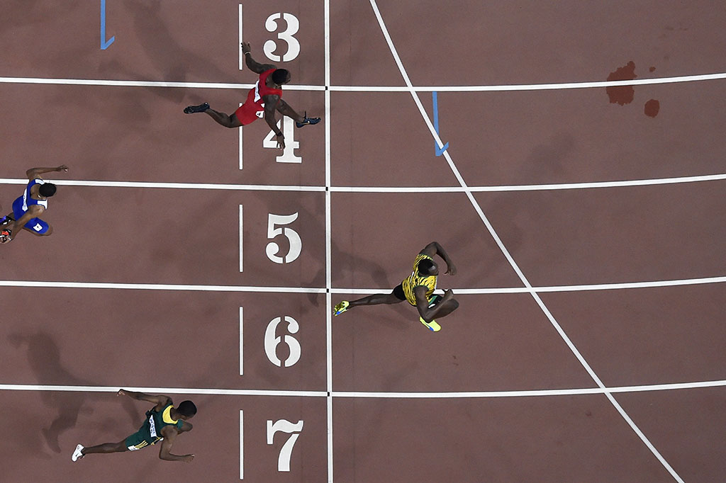 Usain Bolt Rajai Lari 200 Meter