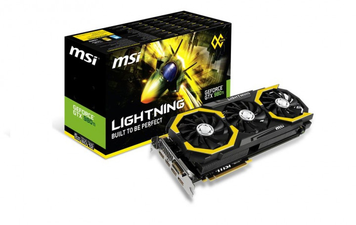 MSI Siapkan NVIDIA GTX 980 Ti Lightning