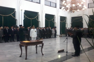 Asisten Sekda Provinsi Jabar Dilantik Jadi Penjabat Bupati Sukabumi 