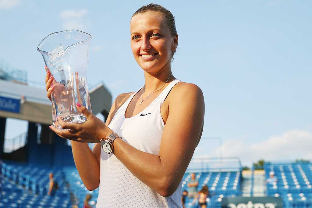 Kalahkan Safarova, Kvitova Juara di New Haven