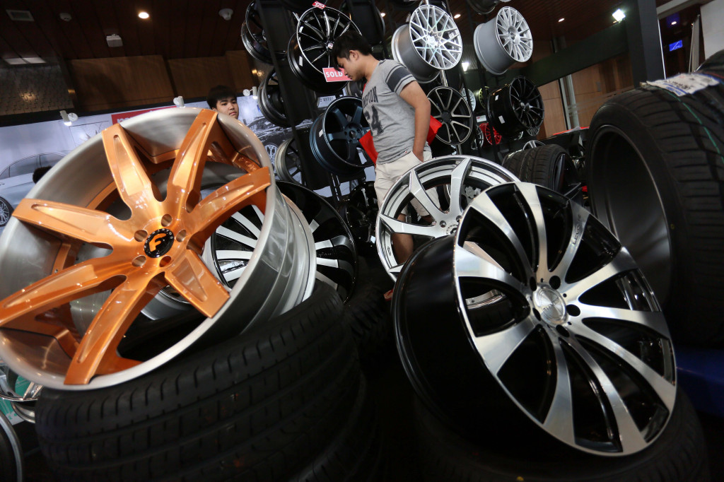 Koleksi Velg Keren di GIIAS 2015