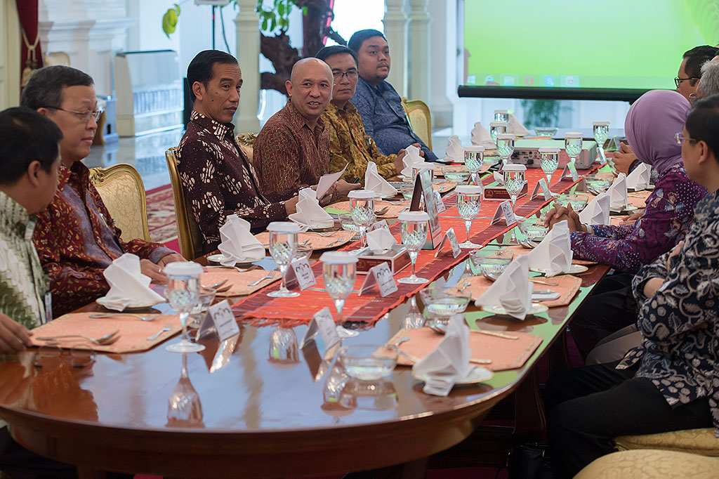Presiden Terima Sejumlah Pengamat Ekonomi