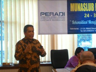 Luhut Klaim Dirinya Sah Sebagai Ketum Peradi