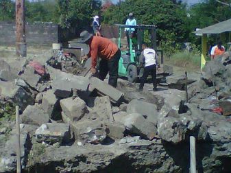 Batuan Candi yang Dibuat Talut Berjumlah 200 Buah