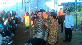 Jokowi dan Ahok Reuni di Cilincing