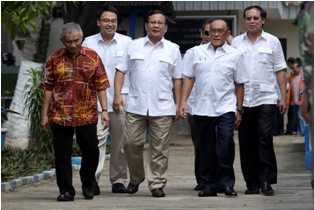 Prabowo Ikhlas PAN Dukung Pemerintah