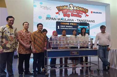 Suzuki Umumkan Pemenang Satu Mobil dan 30 Motor dari GIIAS 2015 