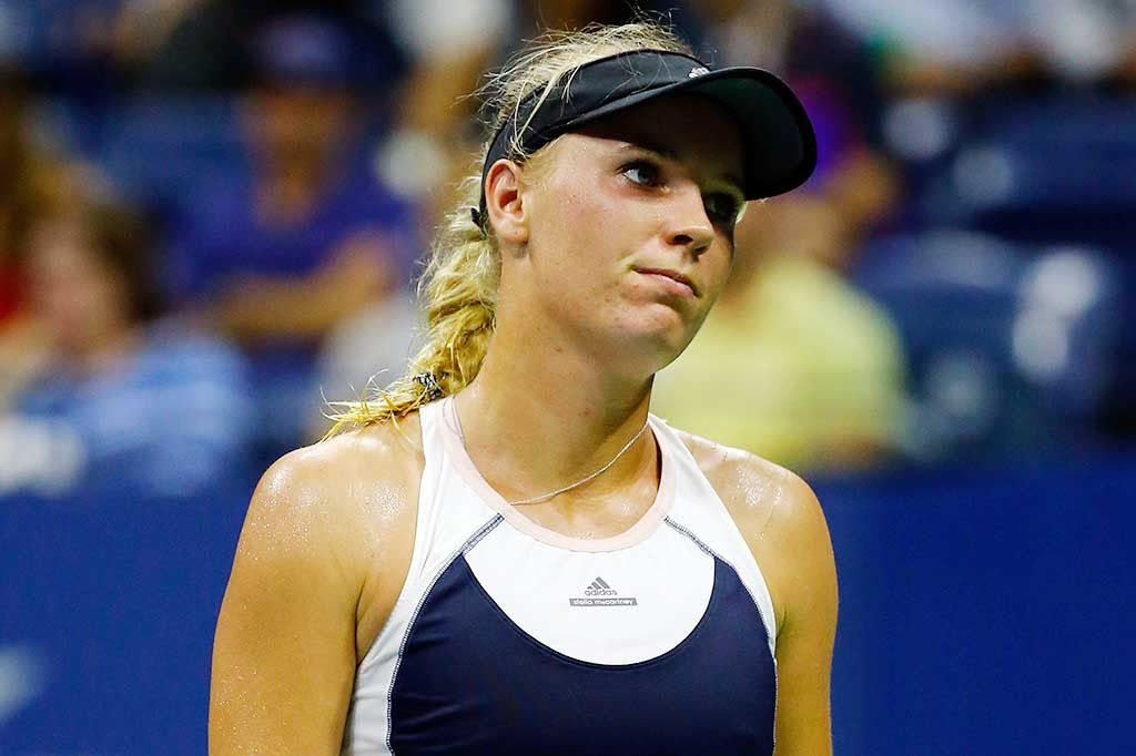 Langkah Wozniacki Terhenti di Grand Slam AS Terbuka