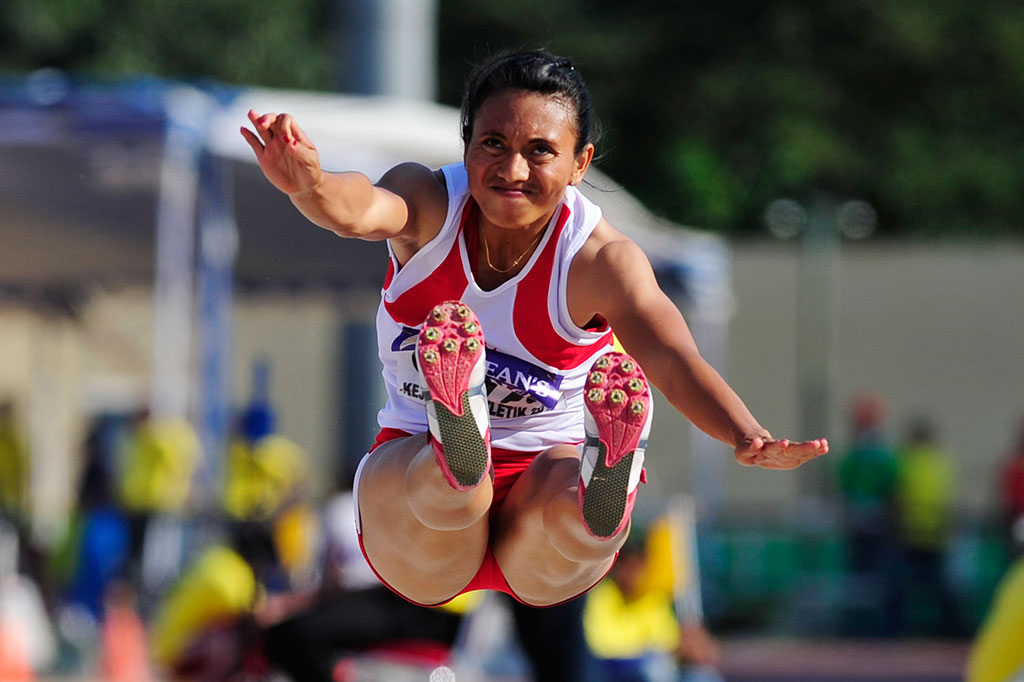 Maria Londa Raih Medali Emas di Kejurnas Atletik