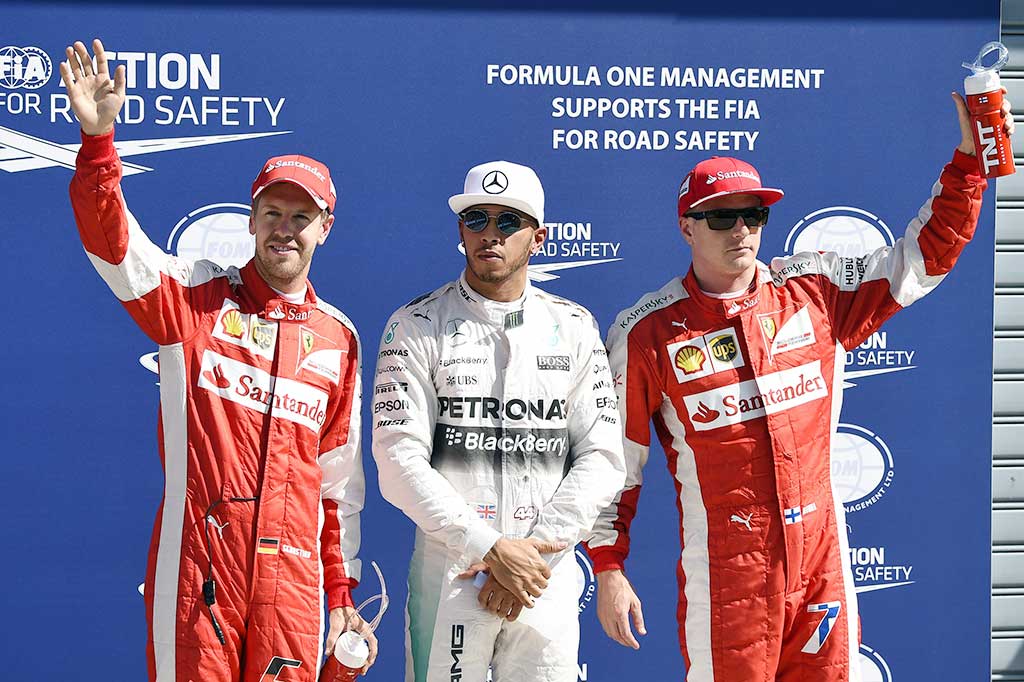 Hamilton Start Terdepan di GP Italia