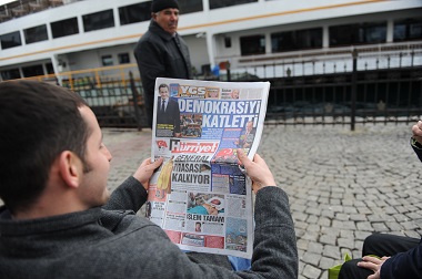 Kantor Media Pengkritik Presiden Turki Diserang