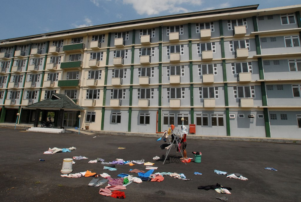 Foto: Ilustrasi Rusunawa untuk mahasiswa berprestasi Universitas Siliwangi (Unsil) yang belum dihuni/Ant_Adeng Bustomi
