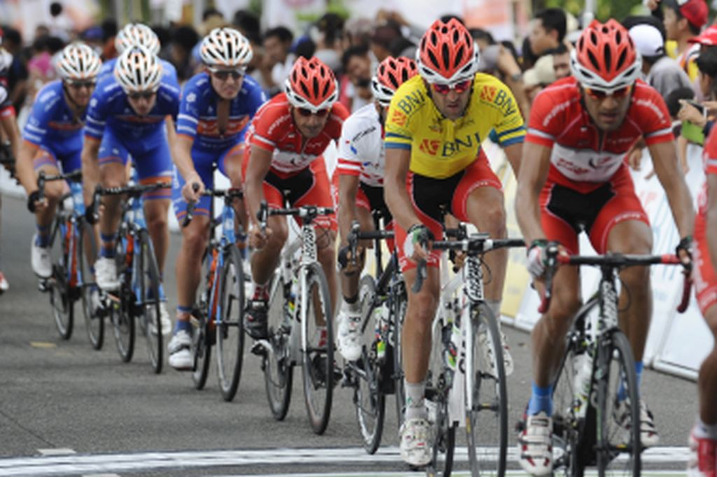 Peserta TdS 2014 (Foto: Antara/WAHYU PUTRO A)