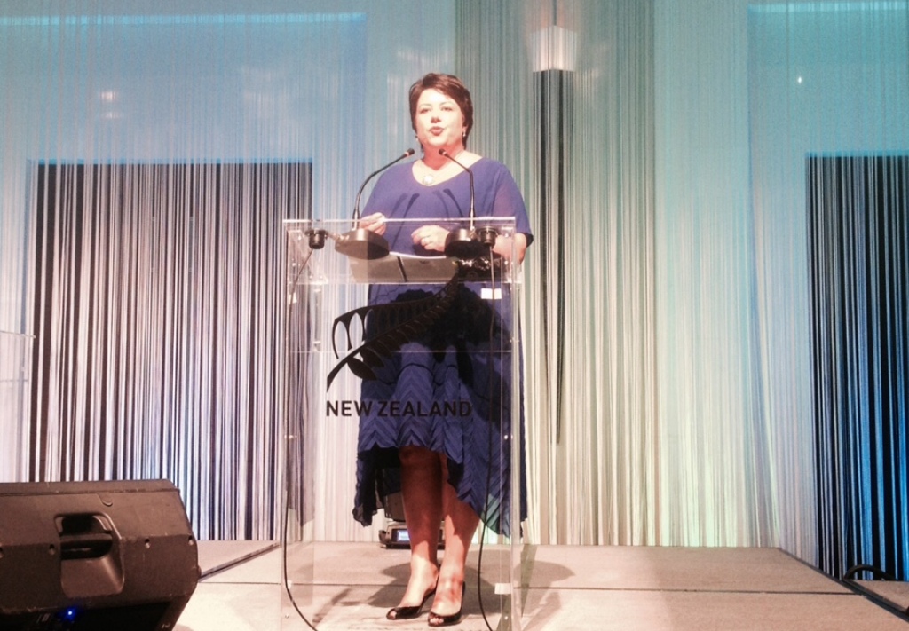 Menteri Pelayanan Negara Selandia Baru Paula Bennett (Foto: Fajar Nugraha/MTVN)