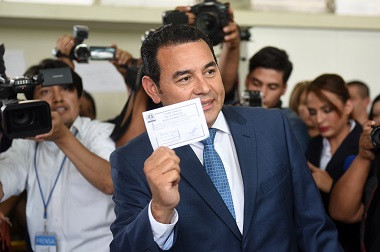 Pelawak Ini Kandidat Terkuat Presiden Guatemala