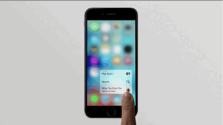 Mengenal 3D Touch, Fitur Baru pada iPhone 6S  