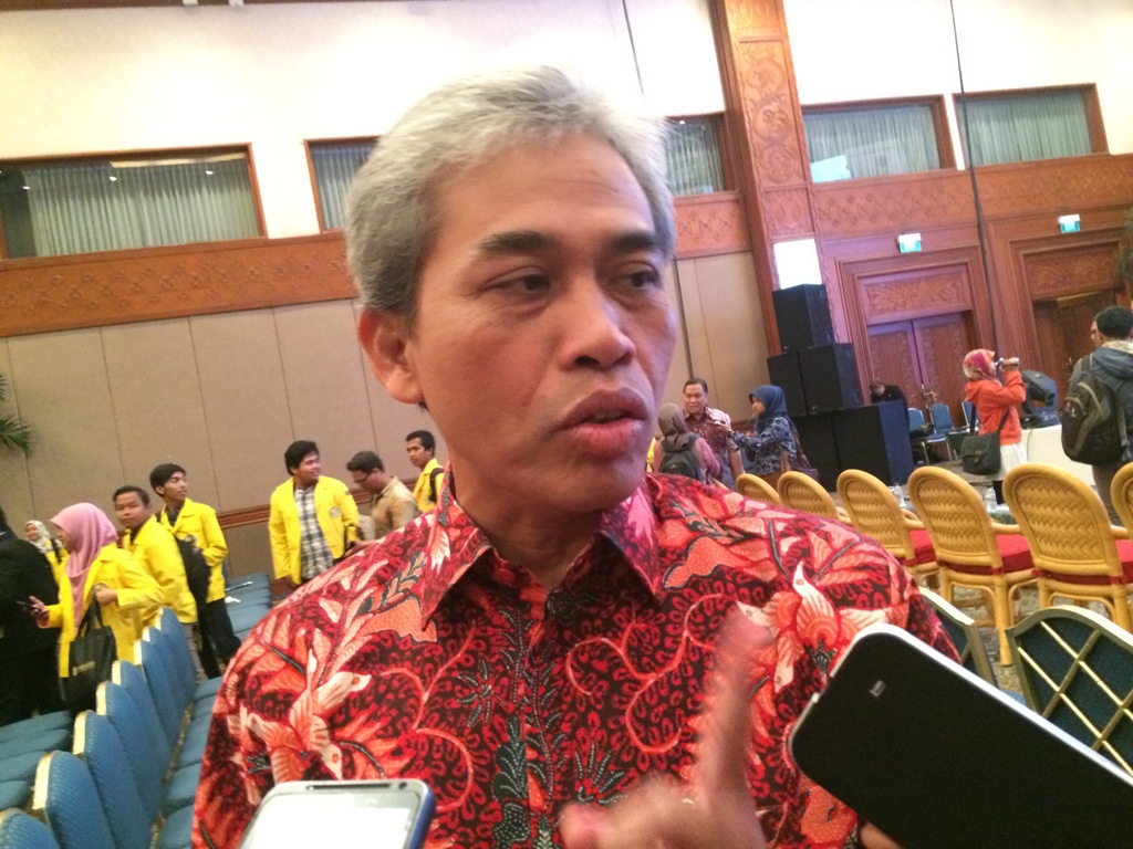 Direktur Utama BSM Agus Sudiarto. (FOTO: MTVN/Husen Miftahudin)