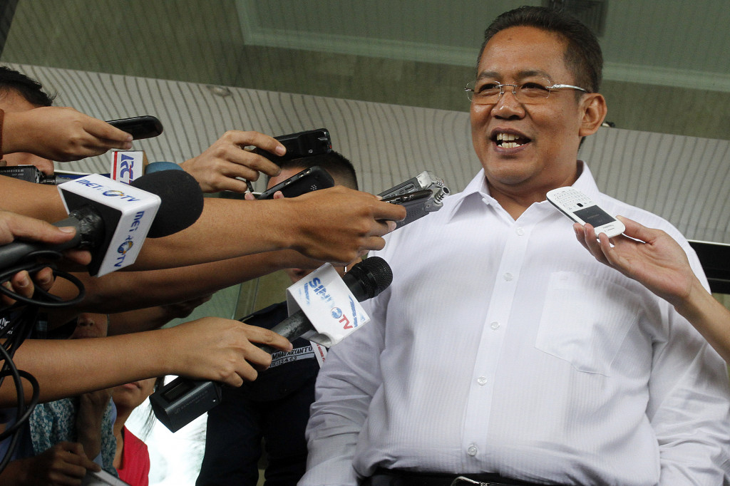  Komjen Anang Iskandar di Gedung KPK, Jakarta, Senin 22 Juli 2013. Antara Foto/Widodo S. Jusuf