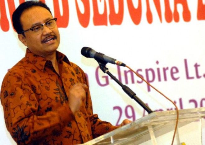 Wakil Gubernur Jawa Timur, Syaifullah Yusuf. (Antara/M Risyal Hidayat)