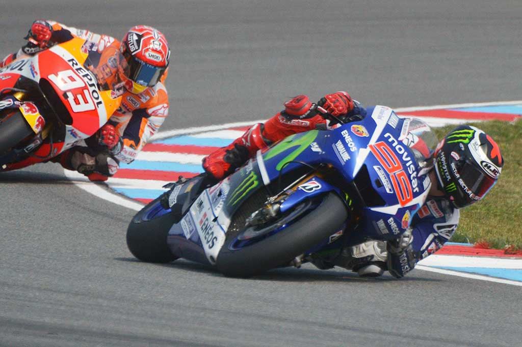 Lorenzo Ungguli Marquez di Sesi Latihan Bebas Kedua