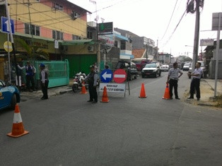 Jalan Otista III Jakarta Timur Ditutup 7 Pekan